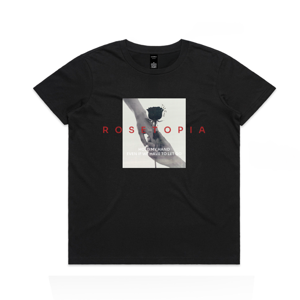 ROSETOPIA | BLACK TEE