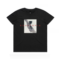 ROSETOPIA | BLACK TEE