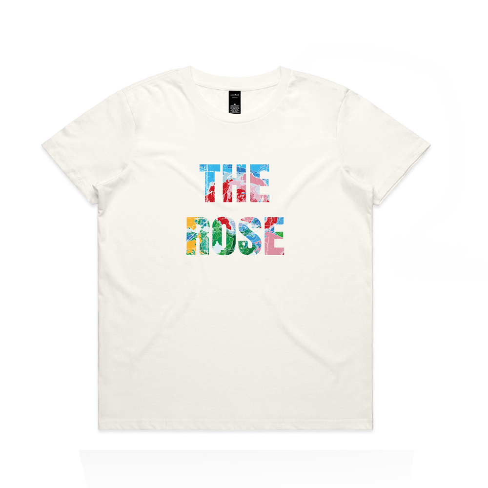 ROSETOPIA | WHITE TEE